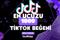 [PREMİUM] 1K TİKTOK BEĞENİ