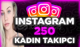 ⭐️[PREMİUM] 250 KADIN TAKİPÇİ | ORGANİK