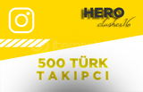 ⭐(PREMİUM) 500 TÜRK TAKİPÇİ ⭐