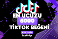 [PREMİUM] 5K TİKTOK BEĞENİ