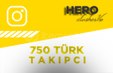 ⭐(PREMİUM) 750 TÜRK TAKİPÇİ ⭐