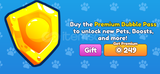 Premium Bubble Pass Bubble Gum Simulator