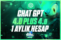 ⭐️[PREMİUM] ChatGPT 1 Aylık Plus 4.0 & 4-o