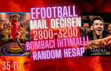 ⭐PREMİUM⭐Efootball MOBİL RANDOM BOMBACI OLASI