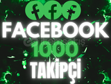 ⚡[PREMİUM]⚡ FACEBOOK +1.000 ORGANİK TAKİPÇİ