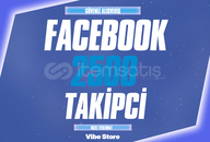 ⚡[PREMİUM]⚡ FACEBOOK +2.500 TAKİPÇİ