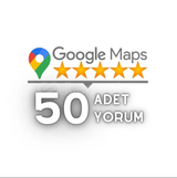 ⭐ [PREMIUM] GOOGLE MAPS 50 TÜRK YORUM ⭐