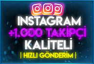 ⭐PREMIUM⭐ Instagram 1000 Takipçi