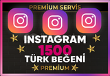 ⚡ [ PREMİUM ] INSTAGRAM 1500 TÜRK BEĞENİ ⚡