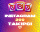 ✨[PREMIUM]✨İnstagram 200 Türk Takipçi