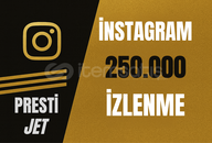 ⭐[PREMİUM] İNSTAGRAM 250.000 İZLENME