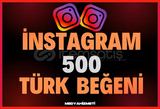 ✨[PREMIUM]✨ Instagram 500 Türk Beğeni