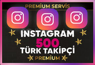 ⚡ [ PREMİUM ] INSTAGRAM 500 TÜRK TAKİPÇİ ⚡