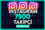 ⭐️[PREMIUM] INSTAGRAM 7500 GERÇEK TAKİPÇİ