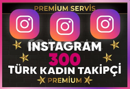 ⚡[ PREMİUM ] İNSTAGRAM TÜRK KADIN 300 TAKİPÇİ⚡