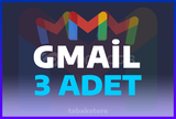 ✨ ⭐ PREMIUM KALİTE | 3 ADET GMAIL HESABI ⚡