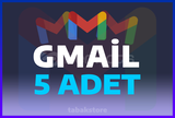 ✨ ⭐ PREMIUM KALİTE | 5 ADET GMAIL HESABI ⚡