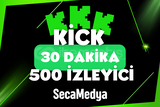 [PREMİUM] KİCK 30 DAKİKA 500 İZLEYİCİ