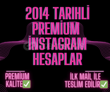 PREMIUM l 2014 Boş İnstagram Hesaplar