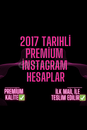 PREMIUM l 2017 Boş İnstagramlar hesaplar