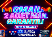 ⭐2 ADET ÖMÜR BOYU GARANTİ TR GMAİL HESAPLARI⭐