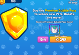 ⚡ PREMIUM PASS | BUBBLE GUM SİM INFINTY 