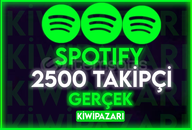 ⭐️[PREMIUM] SPOTIFY 2500 GERÇEK TAKİPÇİ