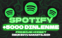 ⭐[PREMİUM] Spotify 5000 Türk Dinlenme⭐