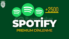 [PREMIUM] SPOTİFY DİNLENME +2500