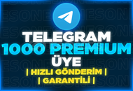 ⭐[PREMİUM] TELEGRAM 1000 AKTİF KALİTELİ ÜYE⭐