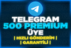 ⭐[PREMİUM] TELEGRAM 500 AKTİF KALİTELİ ÜYE⭐
