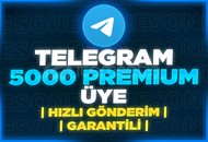 ⭐[PREMİUM] TELEGRAM 5000 AKTİF KALİTELİ ÜYE⭐