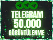 ⚡[PREMİUM]⚡TELEGRAM 50.000 GÖRÜNTÜLENME