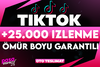 [PREMİUM]⭐TİKTOK +25.000 İZLENME GARANTİLİ⭐
