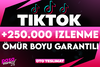 [PREMİUM]⭐TİKTOK +250.000 İZLENME GARANTİLİ⭐