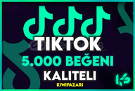 ⭐️ [PREMIUM] TİKTOK 5000 ORGANİK BEĞENİ