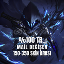 Premium TR Hesap 150-350 ARASI SKİN Özel Skin