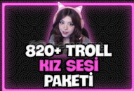 PREMİUM TROLL KIZ SESİ 