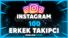 ⭐️[PREMİUM TÜRK] 100 TAKİPÇİ | ERKEK
