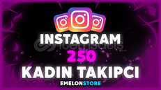 ⭐️[PREMİUM TÜRK] 250 TAKİPÇİ | KADIN