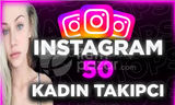 ⭐️[PREMİUM TÜRK] 50 KADIN TAKİPÇİ | ORGANİK