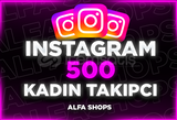 ⭐️[PREMİUM TÜRK] 500 TAKİPÇİ | KADIN