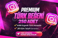 Premium Türk Beğeni Hizmeti | Yüksek Kalite 