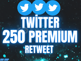 ⚡[PREMİUM]⚡Twitter +250 Retweet 