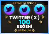 ⚡ [ PREMİUM ] TWİTTER ( X ) 100 BEĞENİ ⚡