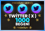 ⚡ [ PREMİUM ] TWİTTER ( X ) 1000 BEĞENİ ⚡