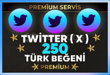 ⚡ [ PREMİUM ] TWİTTER ( X ) 250 TÜRK BEĞENİ⚡