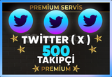 ⚡ [ PREMİUM ] TWİTTER ( X ) 500 TAKİPÇİ ⚡