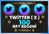 ⚡ [ PREMİUM ] TWİTTER ( X ) NFT 100 BEĞENİ ⚡