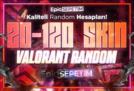 ⭐(PREMİUM)VALORANT 20-120 SKİN RANDOM HESAP⭐
